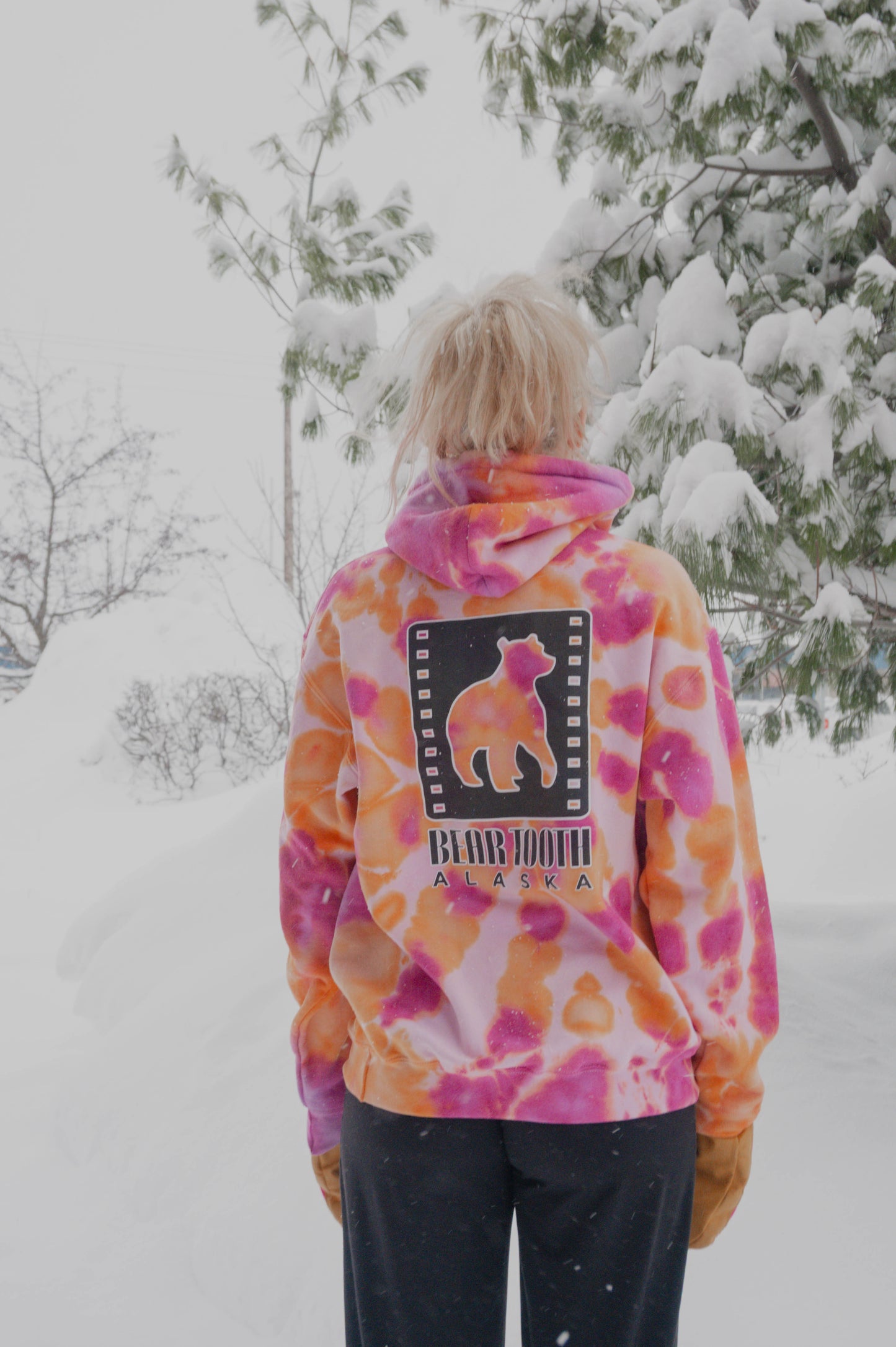 Bear Tooth Tie-Dye Hoodie