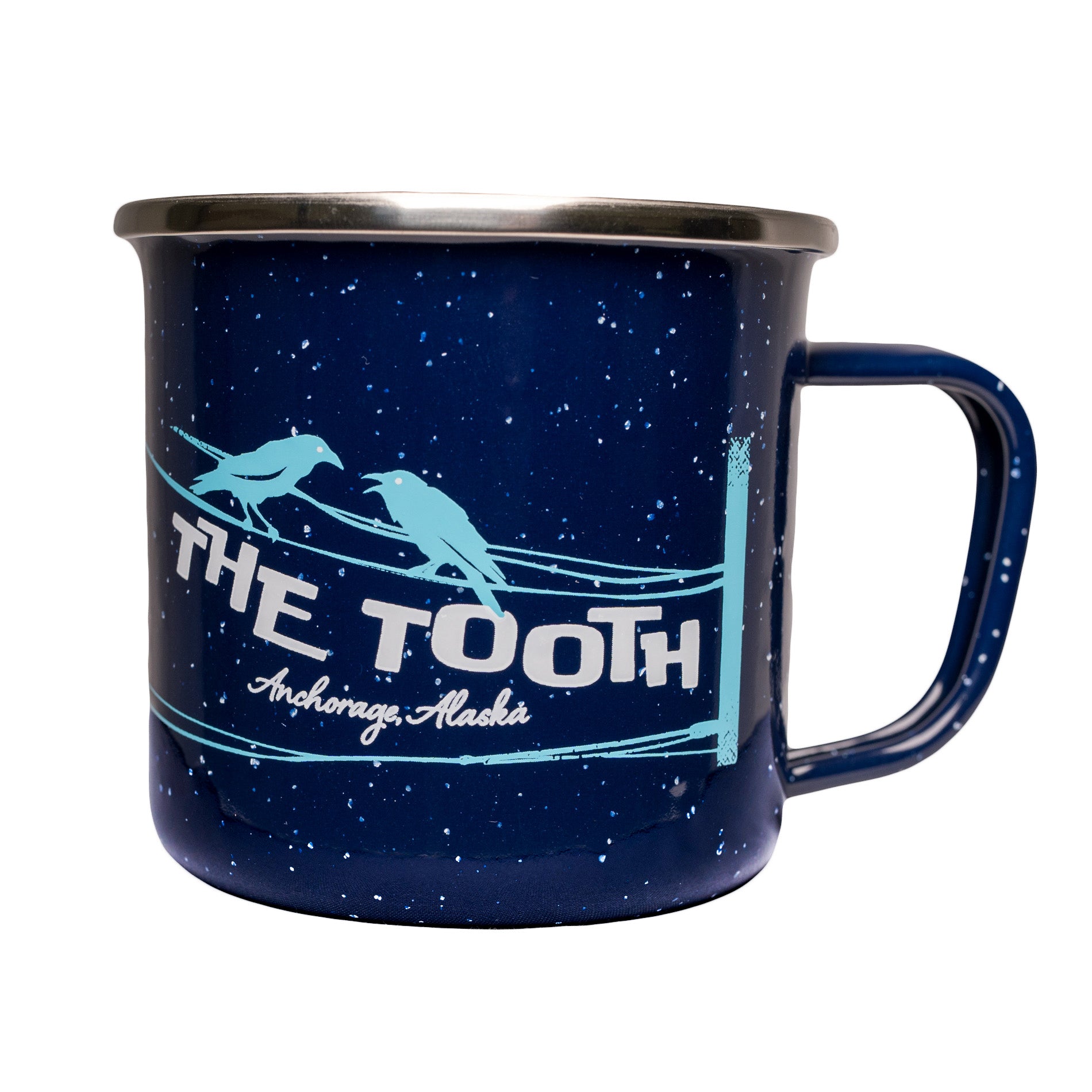 White Raven Camping Mug – Fresh Ale Pubs