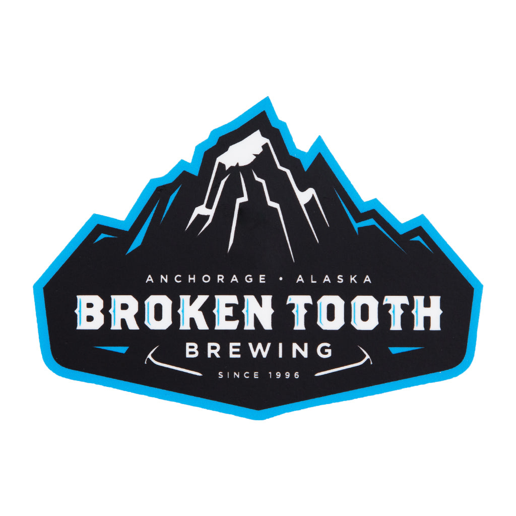 Sticker: Broken Tooth Logo