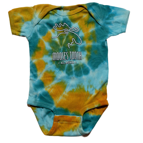 Moose's Tooth Tie-Dye Onesie - More Colors!