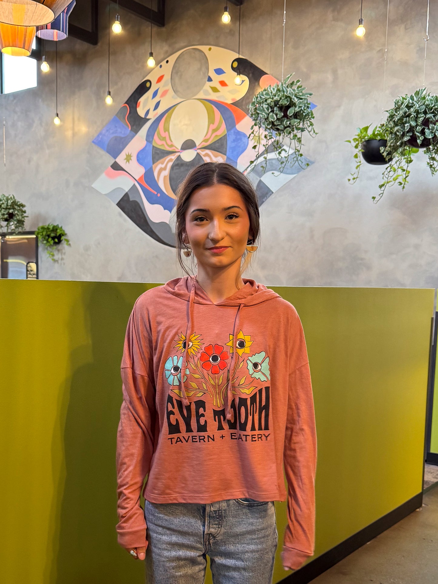 Eye Tooth Flowers Women's Hoodie