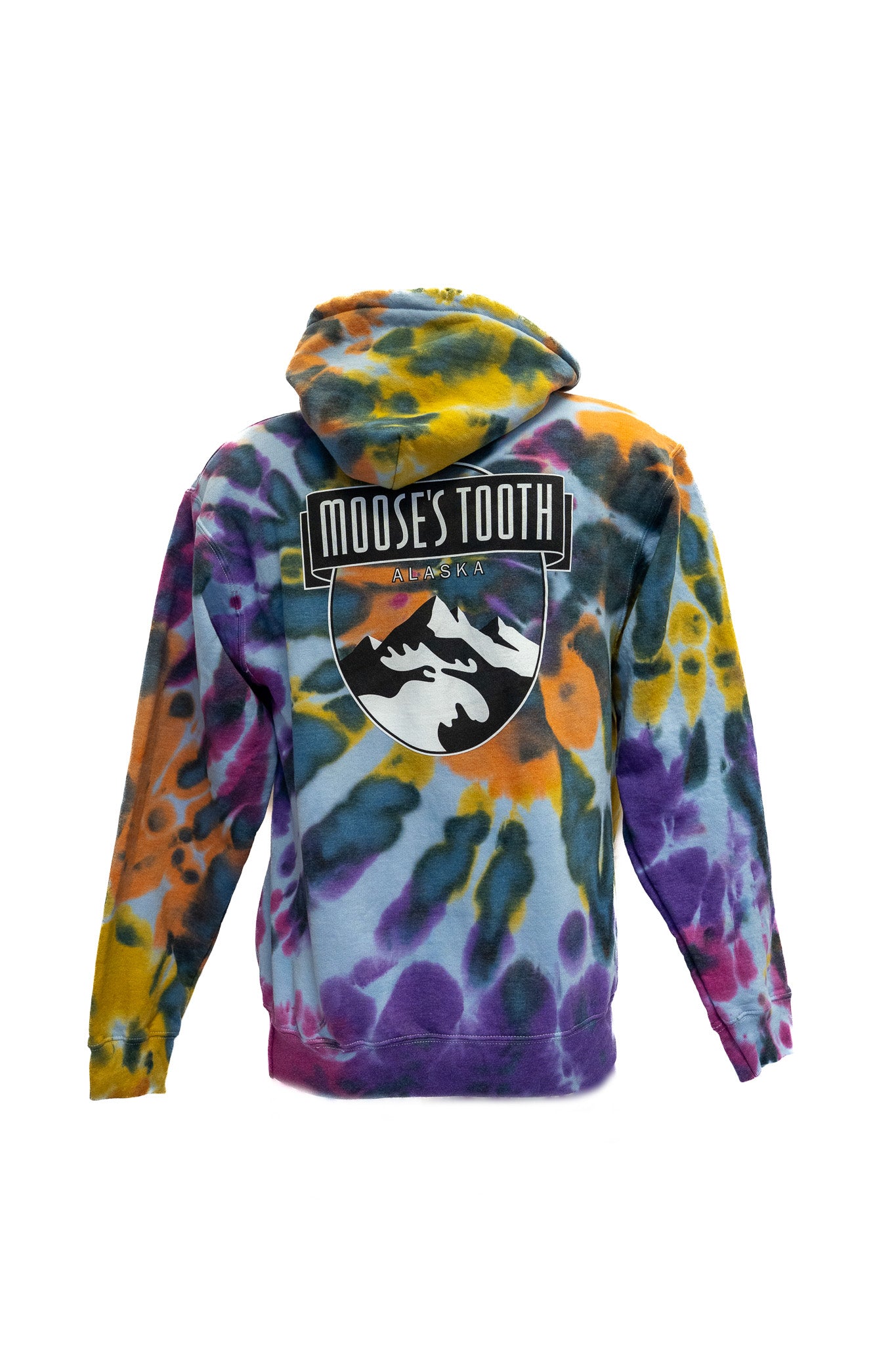 Moose's Tooth Tie-Dye Hoodie