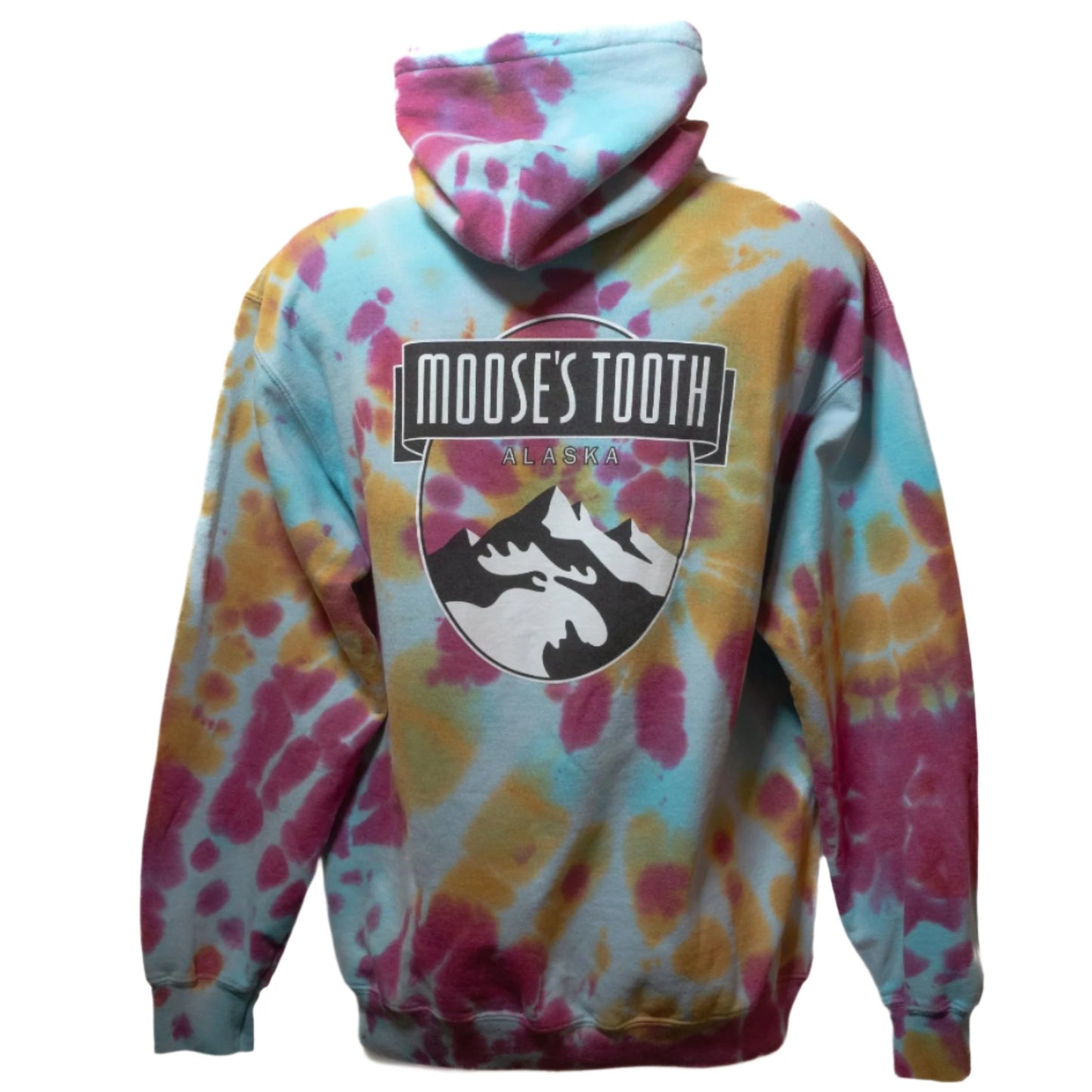 Moose's Tooth Tie-Dye Hoodie