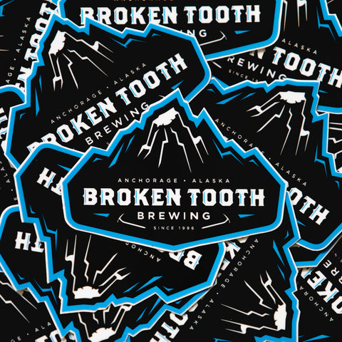 Sticker: Broken Tooth Logo