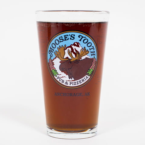 Moose's Tooth Logo Pint Glass