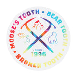 Sticker: Tie-Dye Logo